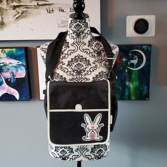 Happy Bunny Handbags - Happy Bunny Messenger Bag